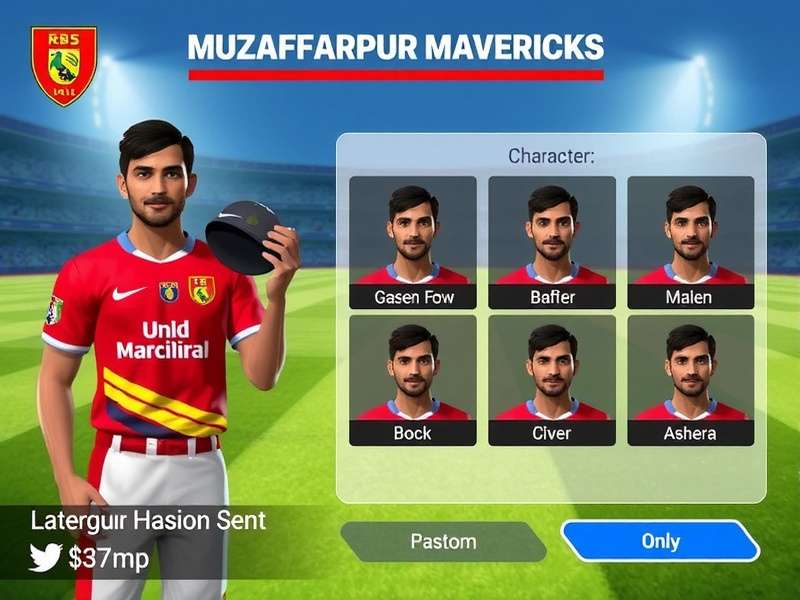 Muzaffarpur Mavericks Character Selection